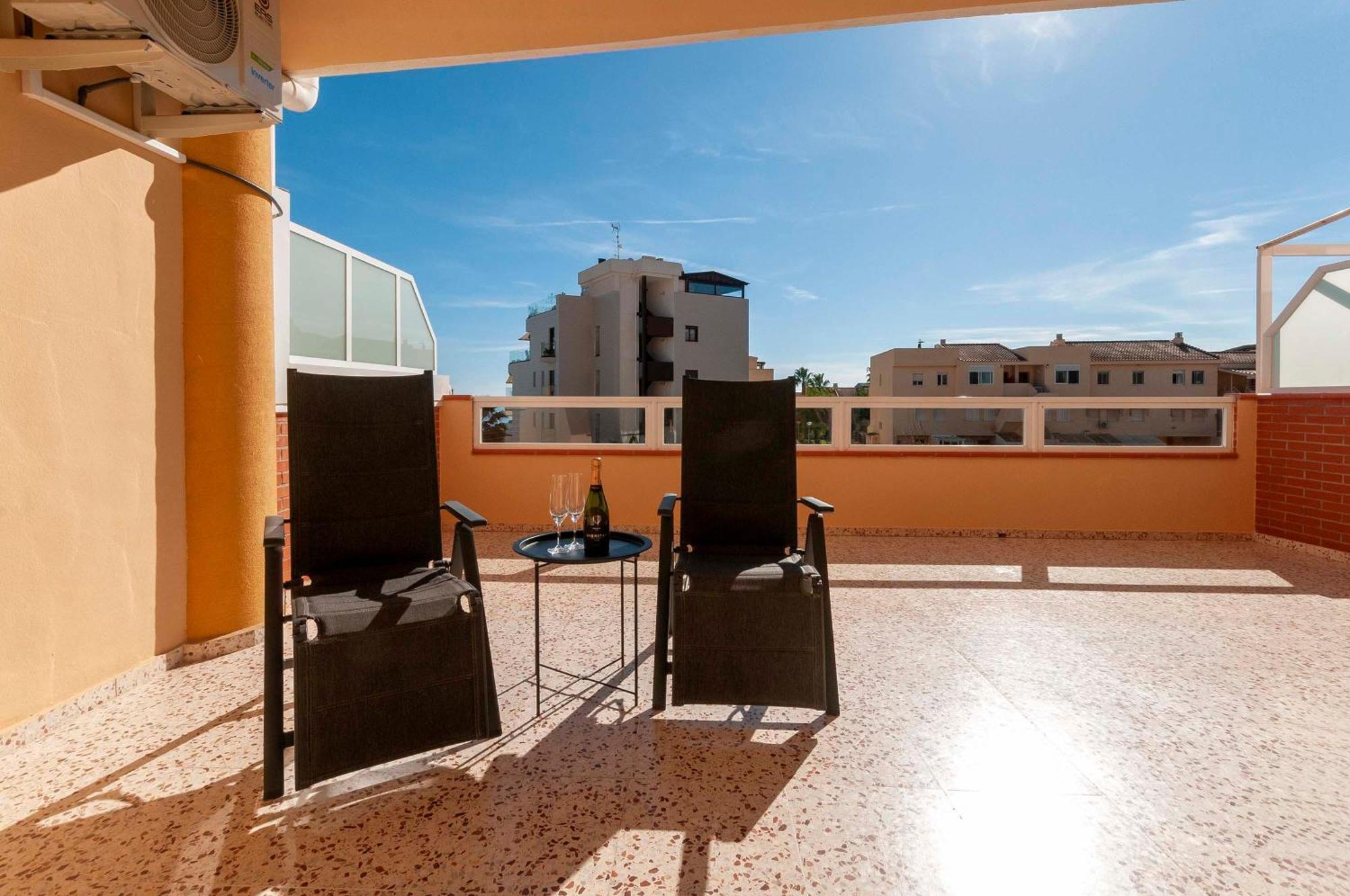 Primera Linea, Gran Terraza, Maravillosas Vistas, Alto Standing Villajoyosa Eksteriør billede